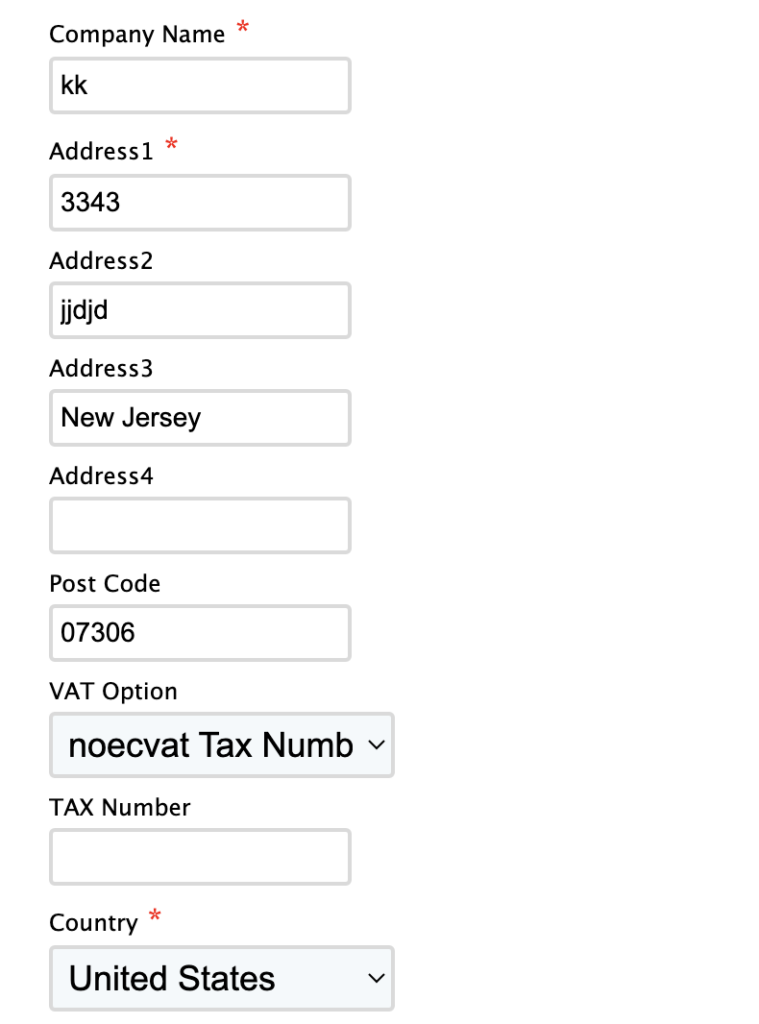 another fake registration